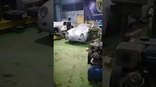 bengkel restorasi porsche 946 dan mobil langka lainya dibekasi