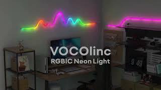 VOCOlinc RGBIC Color Flux 10ft Neon Rope Lights- NL2201