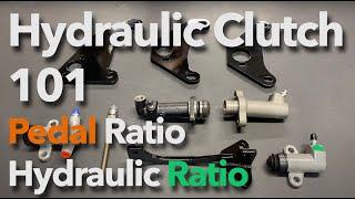 Hydraulic Clutch 101 Pedal Ratio & Hydraulic Ratio Reduce Pedal Effort and eliminate a stiff pedal