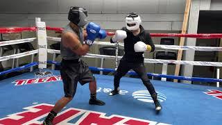 Sparring footage for my new ADVANCED Boxing Defense course