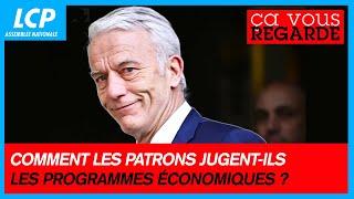 Comment les patrons jugent-ils les programmes économiques ? | Ça vous regarde - 20/06/2024