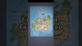 Have you ever made a map before? #worldbuilding #indieauthor #booktube #bookart #fantasybooks