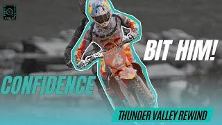 "CHASE WANTED TO SLOW THE RACE DOWN!" THUNDER VALLEY MX REWIND / Bubba's World w/ James Stewart