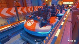 Super Mario Kart Dark Ride at Universal Studios | Queue &  Ride-through 2025