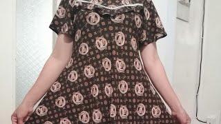 Пол солнца куйлакбичиб тикамиз. Шьём пол солнца платья We sew a dress 