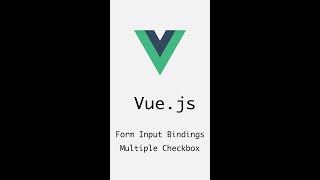 #20 Multiple Checkbox | Form Input Bindings | Vue.js | Frontend #shorts