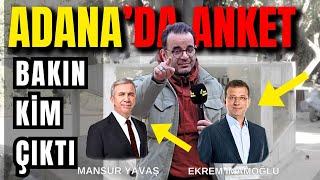 ADANA / Sokak Röportajı ! Mansur Yavaş mı ? Ekrem İmamoğlu mu ? İşte Gerçekleri İZLEYİN