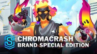 Chromacrash Brand Special Edition Wild Rift Skin Spotlight