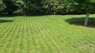 this robot mower stripes lawn the best - wow! | Mowing Magic