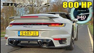 800HP Porsche 992 Turbo S // 0-100 100-200 200-300 LOUD SOUND & POV