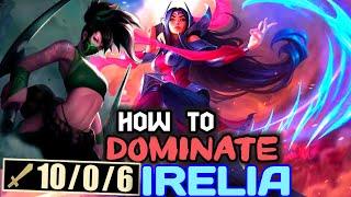 How to Dominate Irelia as Akali Mid - Akali vs Irelia Full gameplay I Care4Dash