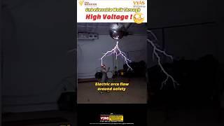 Can you dare to walk? #highvoltage #arcing #farady #shorts #viralvideo