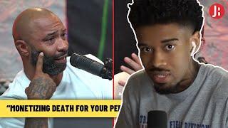 Shawn Cee REACTS to Joe Budden PRESSES Adam22 LIVE ON CAMERA