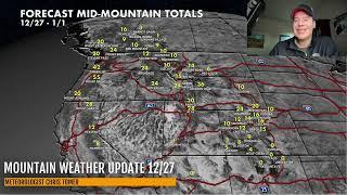 Mountain Weather Update 12/27, Meteorologist Chris Tomer