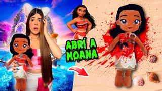 ABRI un PELUCHE de MOANA 2 (VAIANA) y me dijo QUE algo le PASÓ en el MAR | Ani Cat