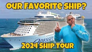 Our new FAVORITE SHIP? 2024 Odyssey of the Seas full ship tour!
