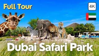 Dubai Safari Park! Shows, Attractions & More! SPECTACULAR Zoo Tour | Tourist Attraction 4K 