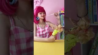 Perfect! A Wonderful Barbie Makeover!‍️ #funnymemes #trending #barbie #shorts