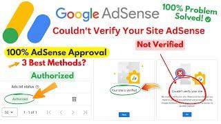 Google AdSense Ads.txt Not Found | Couldn't Verify Your Site AdSense | New AdSense Update!