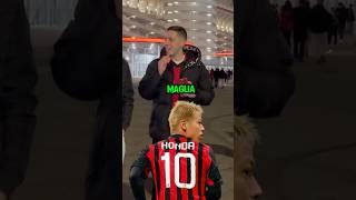 GLI ULTIMI NUMERI 10 del MILAN!️ #shorts #football #interview