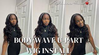 LONGER HAIR IN 10 MINUTES  EASY U PART WIG INSTALL *beginner friendly* | ft. Unice Hair ️