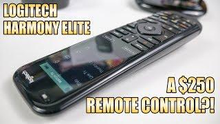 Logitech Harmony Elite review - a $250 remote control?!
