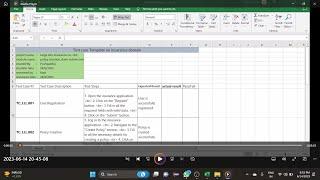 Test case Template or  Test Case Design Techniques, on insurance domain application,how to create te