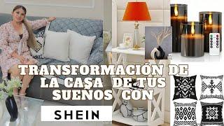 TRANSFORMACION DEL  HOGAR  DE TUS SUEÑOS CON SHEIN#Decoracionsala #SHEINappliances #saveinstyle