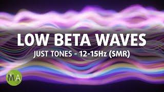 Low Beta Waves 12-15Hz (SMR) Just Isochronic Tones