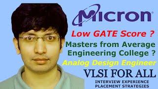 VLSI FOR ALL - Low Rank in GATE ? | Master from Average Engineering College | Analog Design Engineer