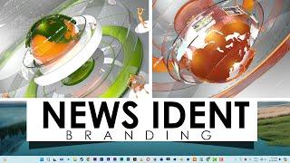 News Ident Branding Tutorial Breakdown | Cinema 4D