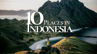 10 Amazing Places to Visit in Indonesia   | Indonesia Travel Video