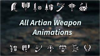 Monster Hunter Wilds All Artian Weapons Animations