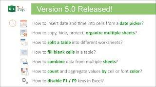 XLTools 5.0 Released!