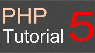 PHP Tutorial for Beginners - 05 - String concatenation