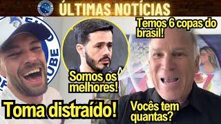 ATLETICANO FOI FALAR BESTEIRA E TOMOU UMA DO JAECI AO VIVO! VEJA A TRETA! NOTÍCIAS DO CRUZEIRO HOJE