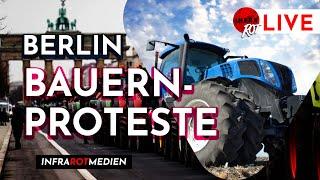 LIVE: Berlin - Bauernprotest