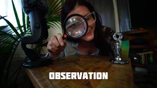 Giantess Studies & Observes You | ASMR | Inspection