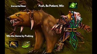 DOTA 2 Lone Druid Mid Lane PUSHH, Be Patient, Winn 7.36C Patch