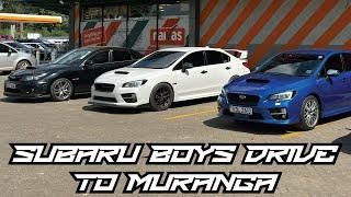 SUBARU BOYS DRIVE TO MURANGA