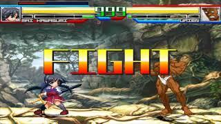 NICK54222 MUGEN: Mai Kawasumi (me) VS Urien