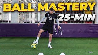 25-Minute Full Follow Along Ball Mastery Workout | Track Your Progress Every Month