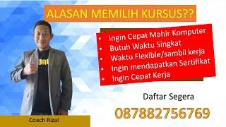 WA 087882756769 Kursus Komputer terdekat dan terbaik di Kota Cimahi Bandung - Rizal Firdaus