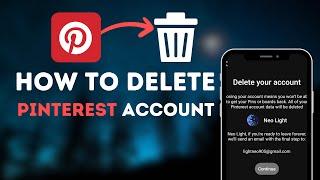 How to Delete Pinterest Account Permanently on Phone | How to Delete Pinterest Account on iPhone