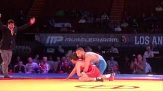 57 KG Angel Escobedo USA vs Artak Hovhannisyan Armenia