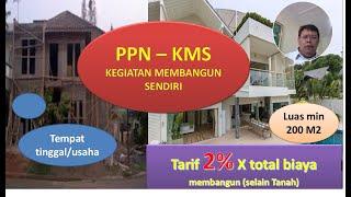 #PPN #pajak              PPN MEMBANGUN SENDIRI  (Tarif mulai 1-4-2022 sebesar 2,2 %)