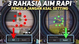 CARA AIM LURUS PUBG MOBILE | CARA SPRAY UNTUK PEMULA PUBG MOBILE