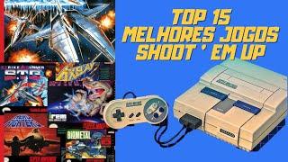 TOP 15 MELHORES JOGOS  DE NAVE - SHOOT ' EM UP MAIS JOGADOS DO SUPER NINTENDO