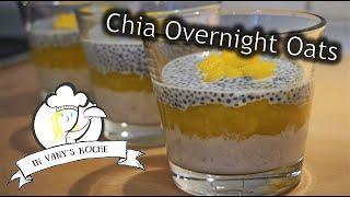 Thermomix® Chia Overnight Oats mit Mango und Apfel