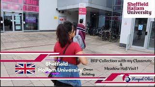 Sheffield Hallam University/Post Office BRP Formalities & Meadow Hall Visit , Sheffield,UK -Vlog82 !